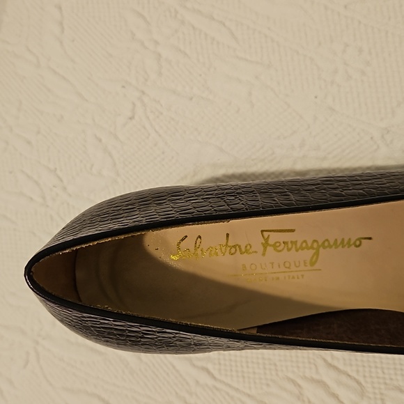 Salvatore Ferragamo Confetto women's shoes size 10 AA - Picture 5 of 11